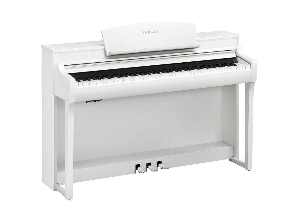 Hình ảnh chi tiết YAMAHA CSP-255 WH góc chụp 2